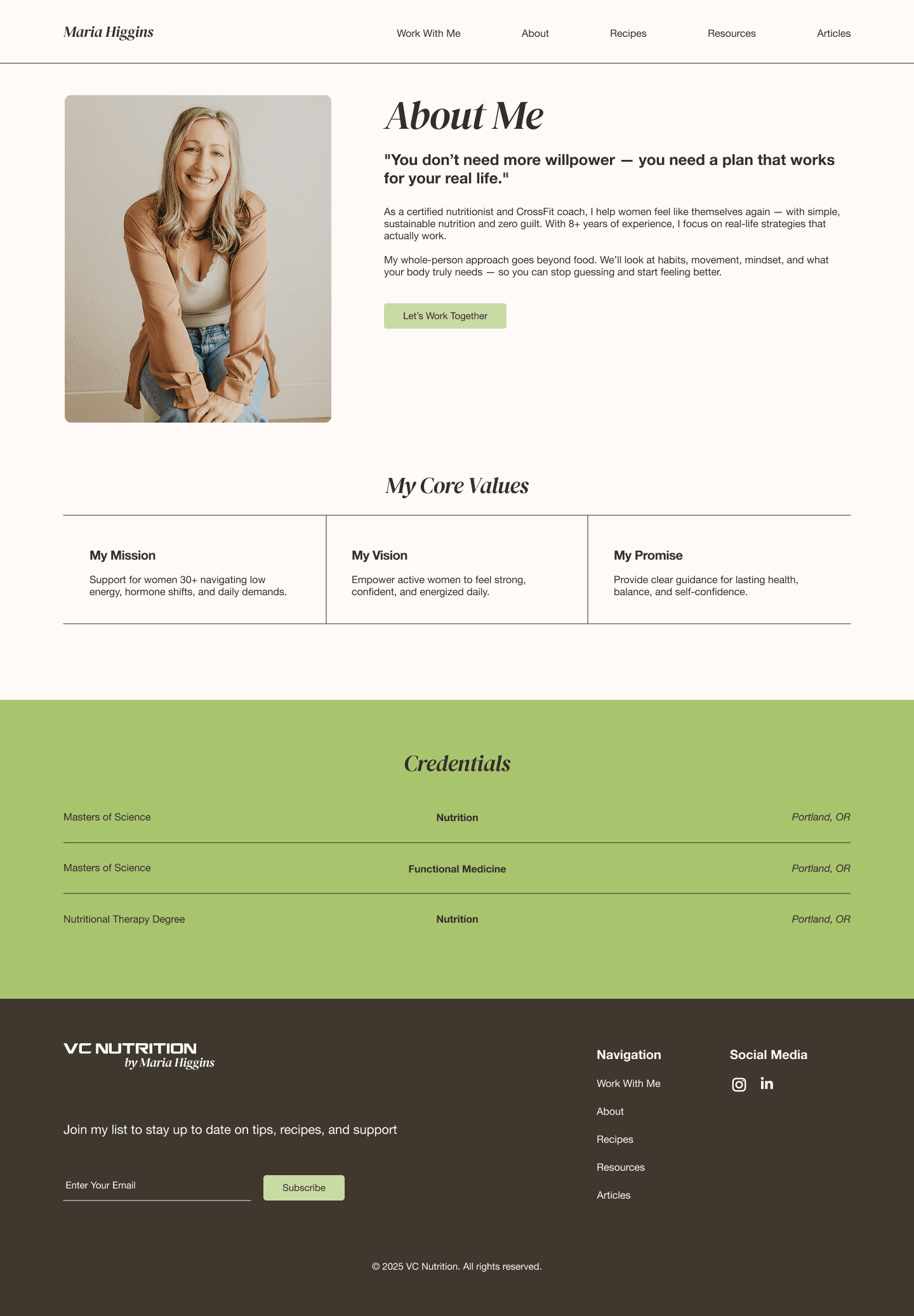 Final mockup 4 — recipe detail.