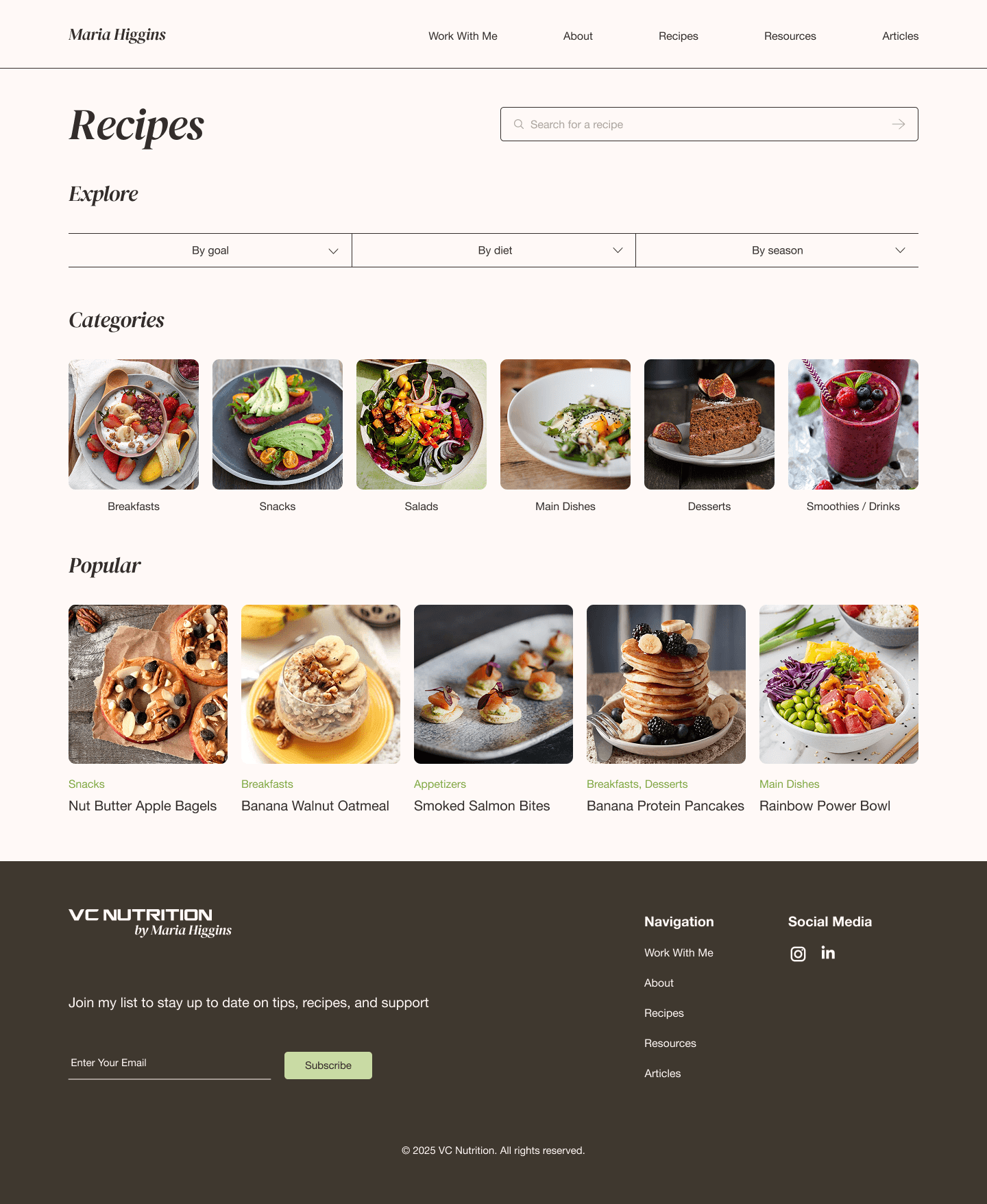 Final mockup 7 — about page.