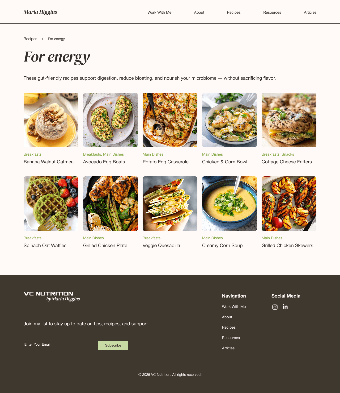 Final mockup 9 — testimonial section.