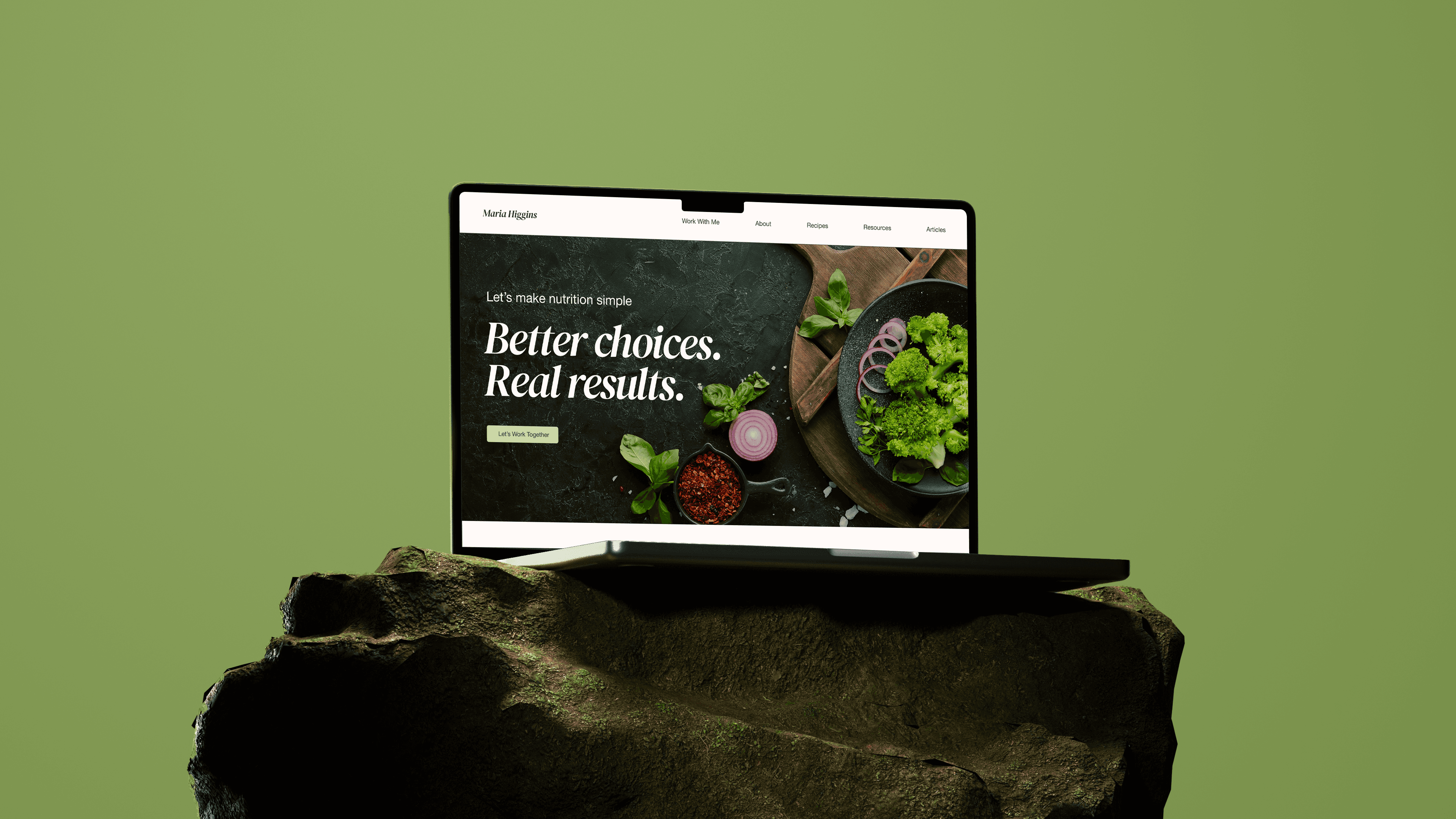 VC Nutrition project hero banner — warm editorial composition introducing the redesign.